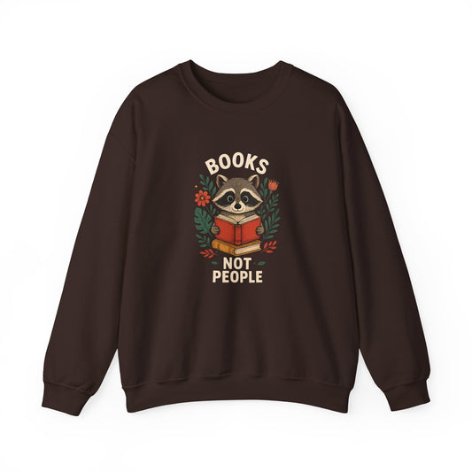 "Books Not People" Women's Crewneck