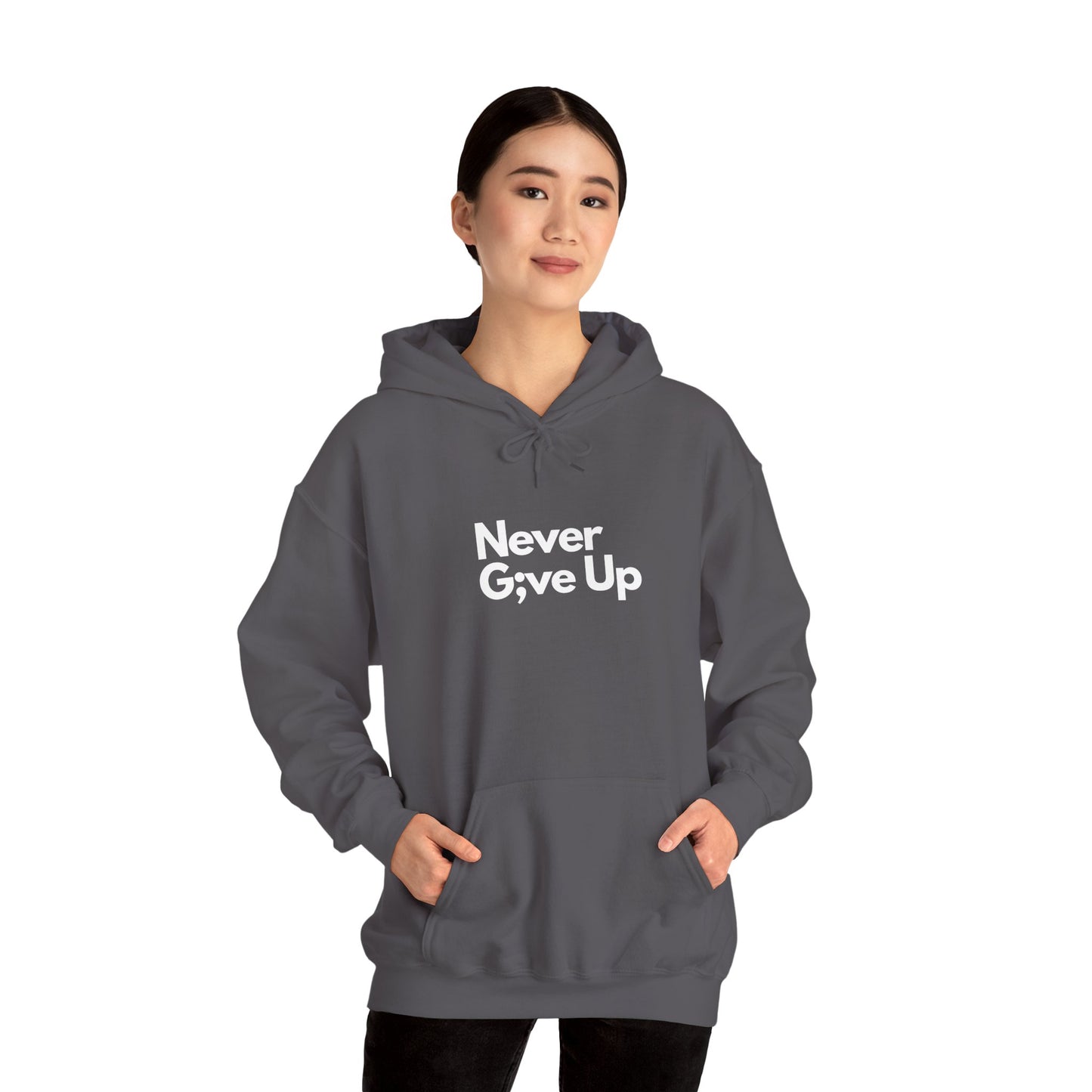 Never G;ve Up Women's Hoodie