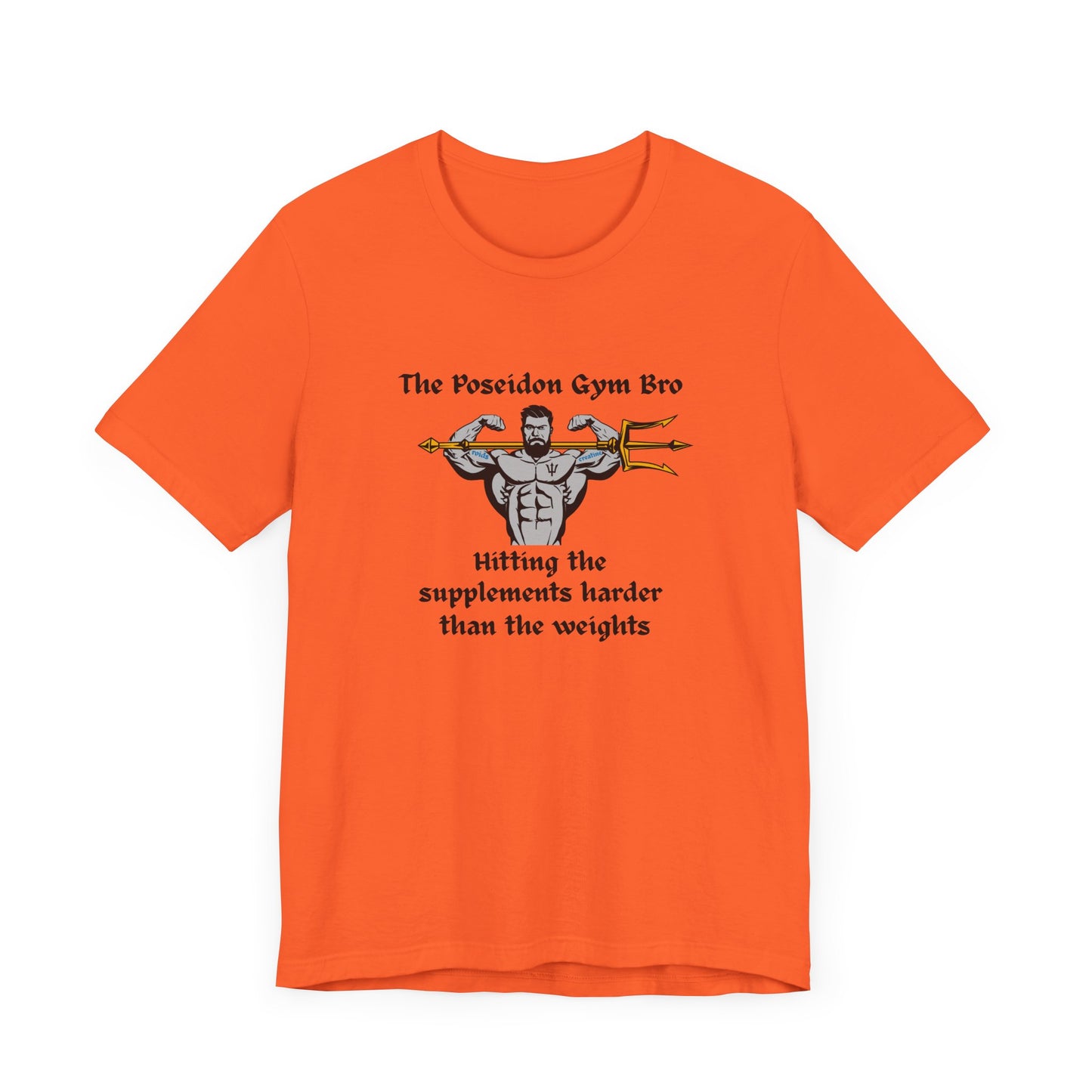 Poseidon Gym Bro Men's T-Shirt