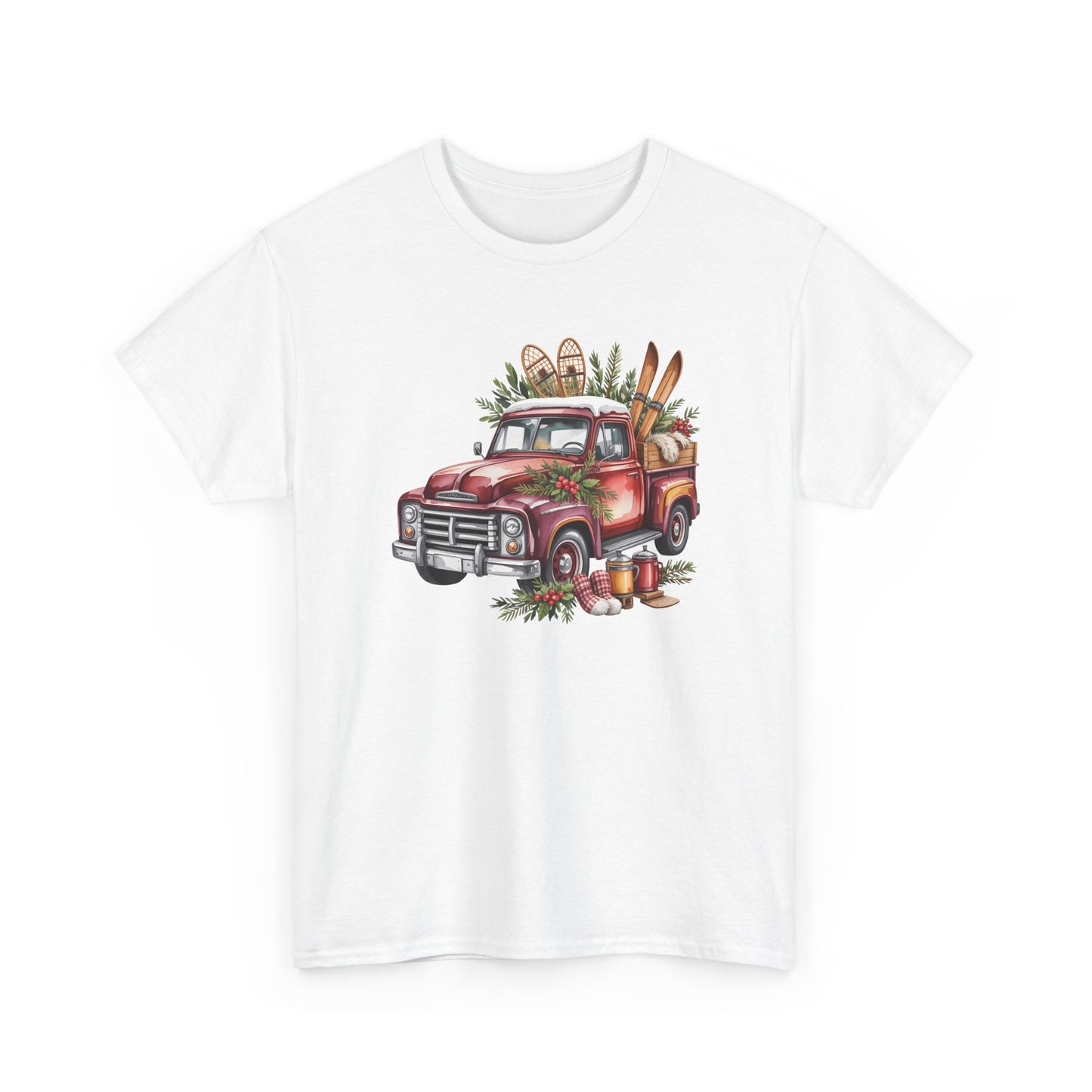 Retro Holiday Truck Men's T-Shirt