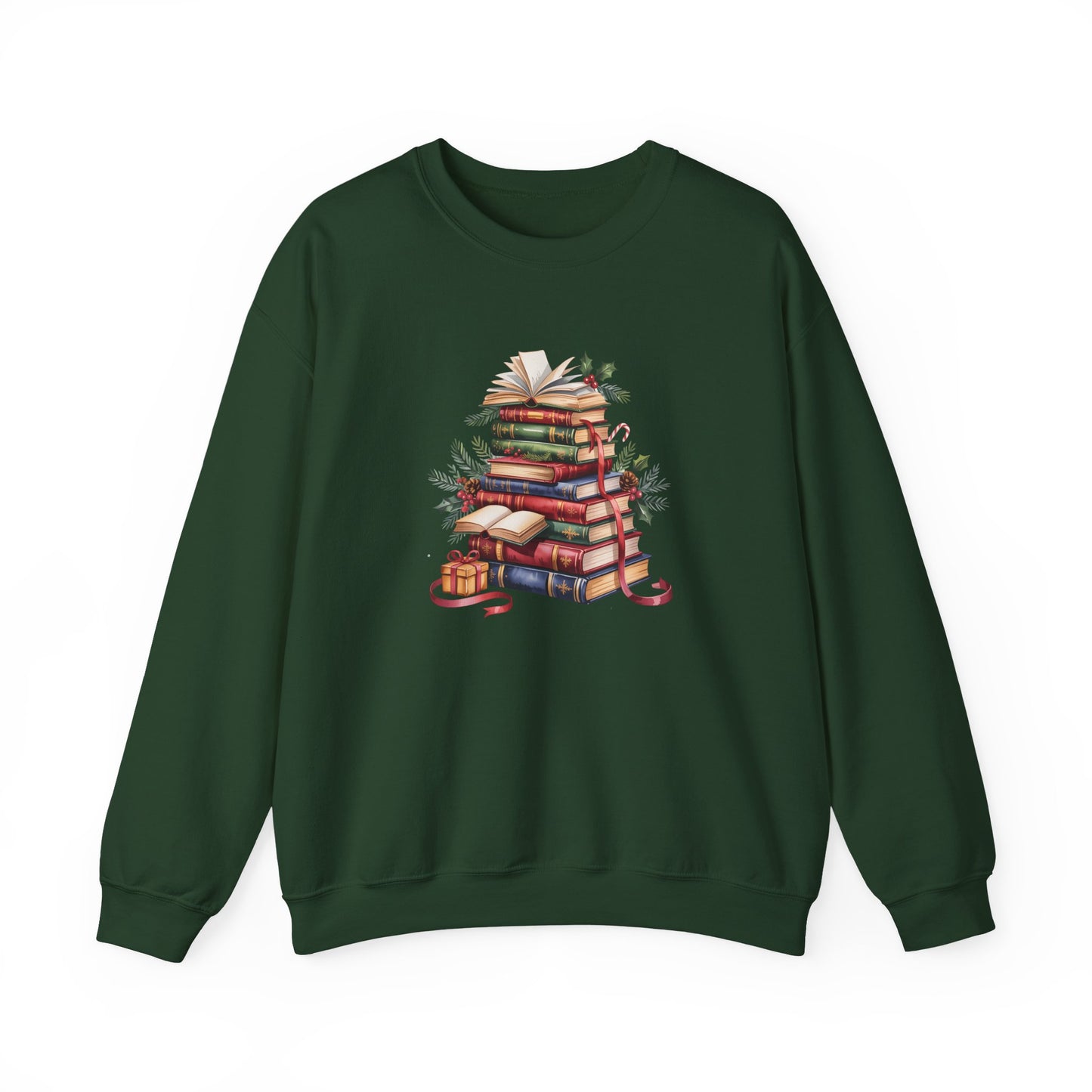 Booklover Holiday Women's Crewneck