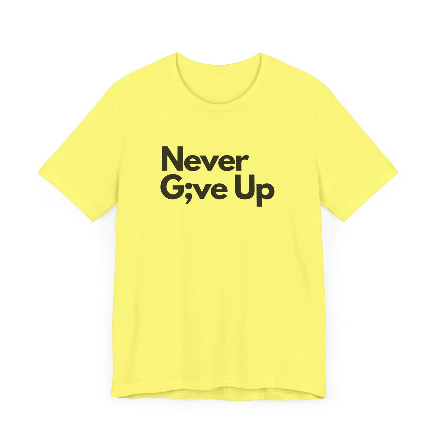 Never Give Up Men's T-Shirt