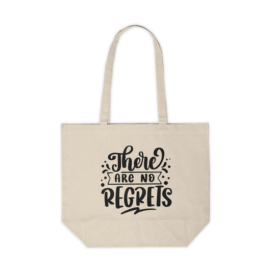 No Regrets Canvas Bag