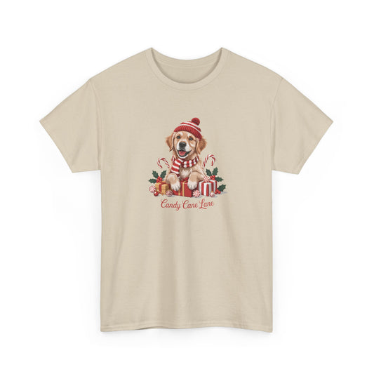 Golden Retriever Holiday Men's T-Shirt