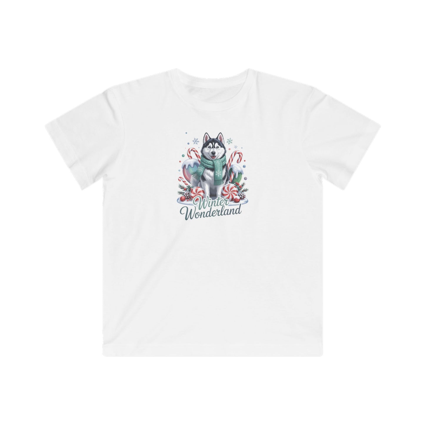 Husky Holiday Kid's T-Shirt