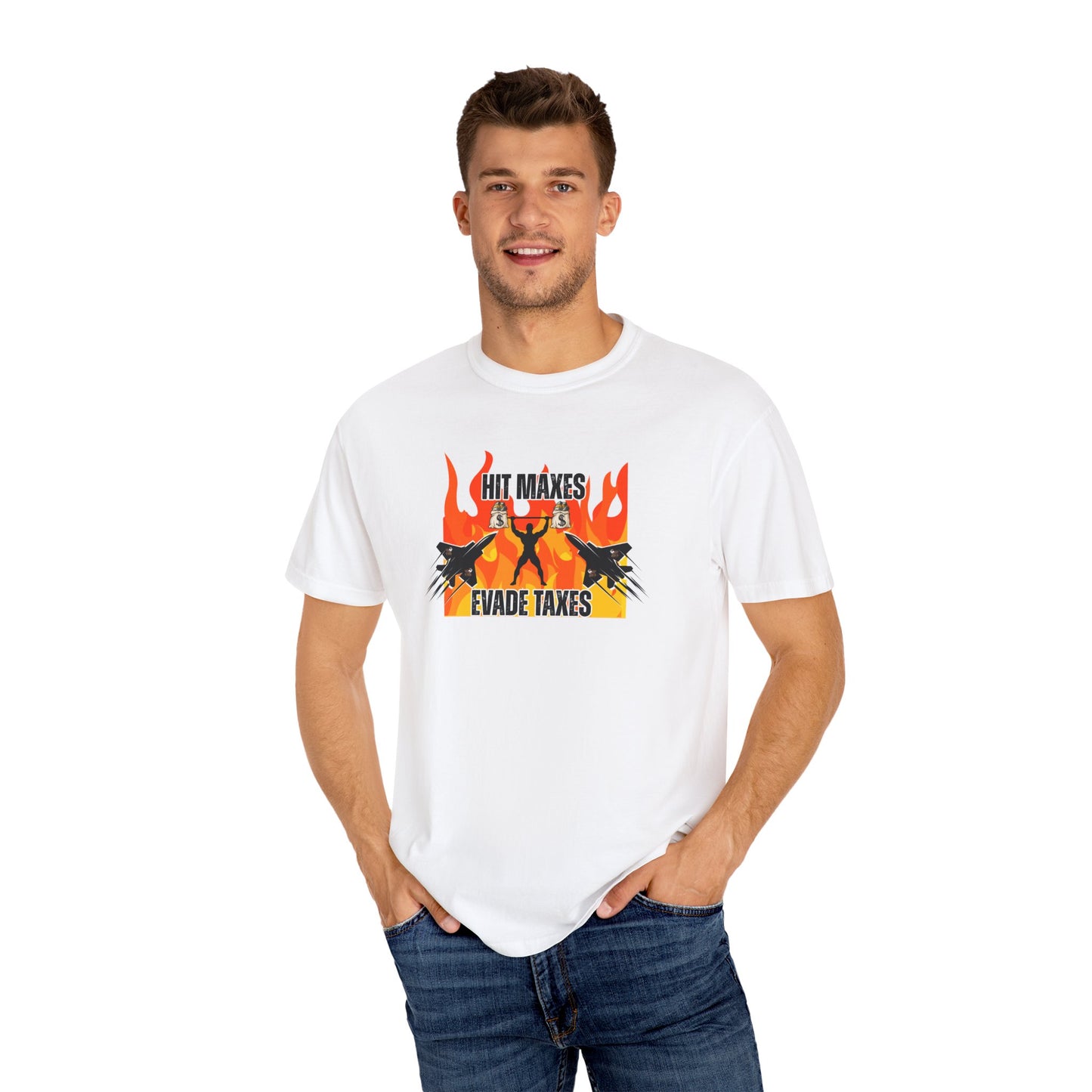 Hit Maxes Evade Taxes Men's T-Shirt