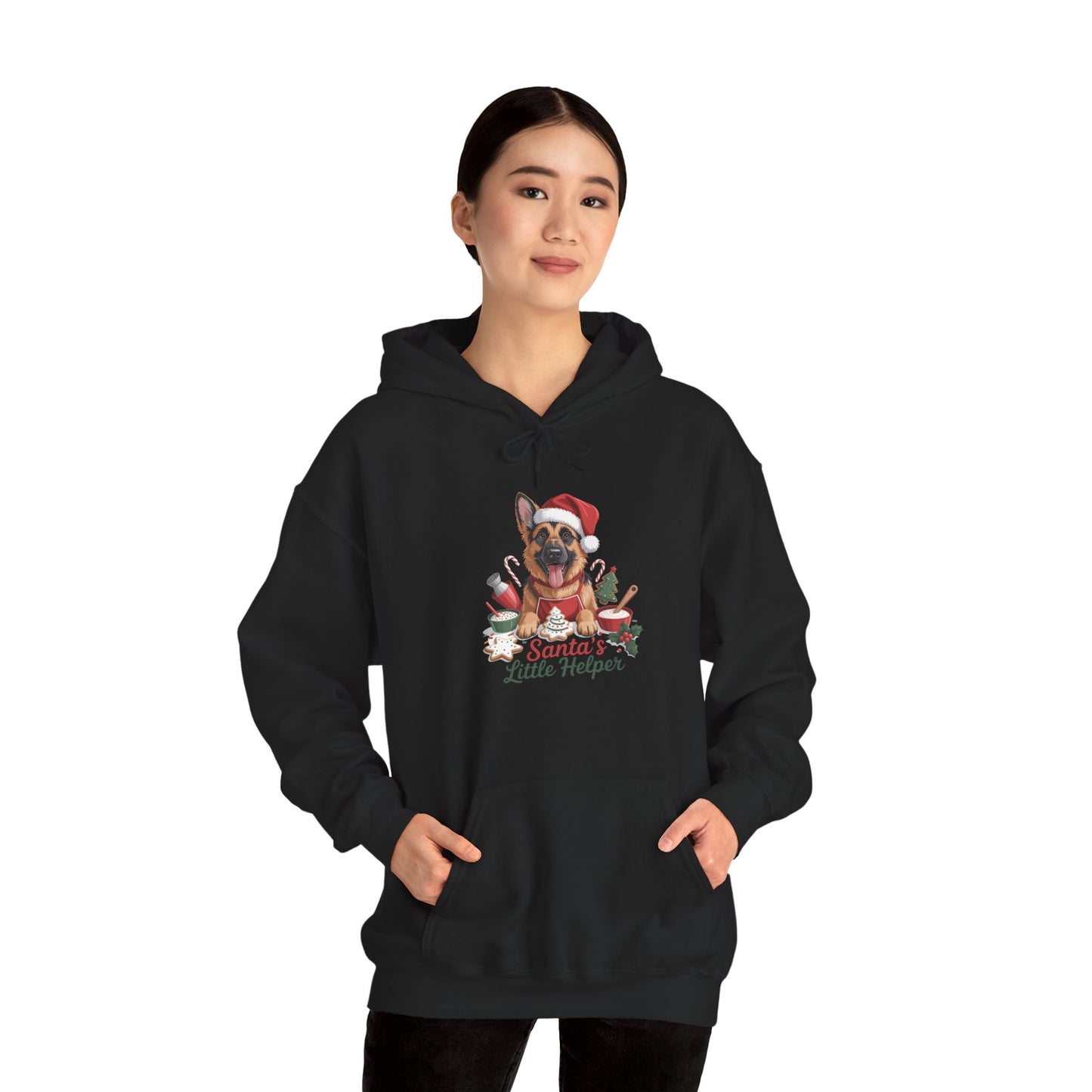 German Shepherd Holiday Hoodie