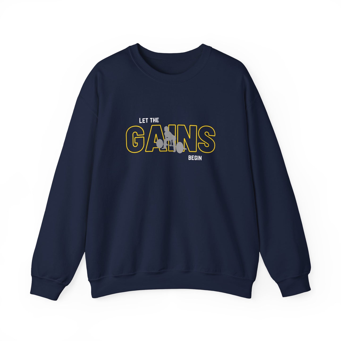 'Let The Gains Begin' Women's Crewneck