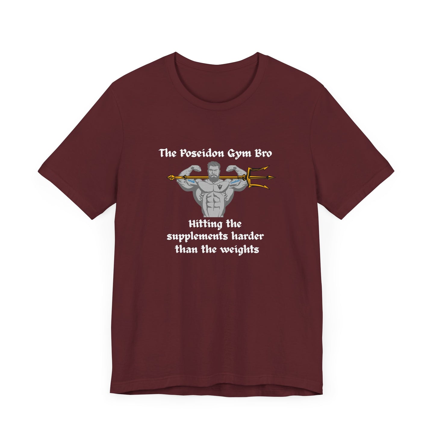 Poseidon Gym Bro Men's T-Shirt