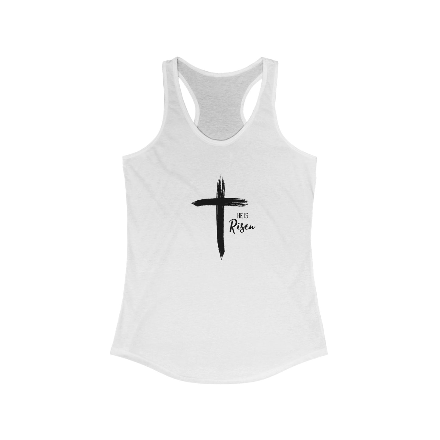 He Is Risen Cross Women's Tank
