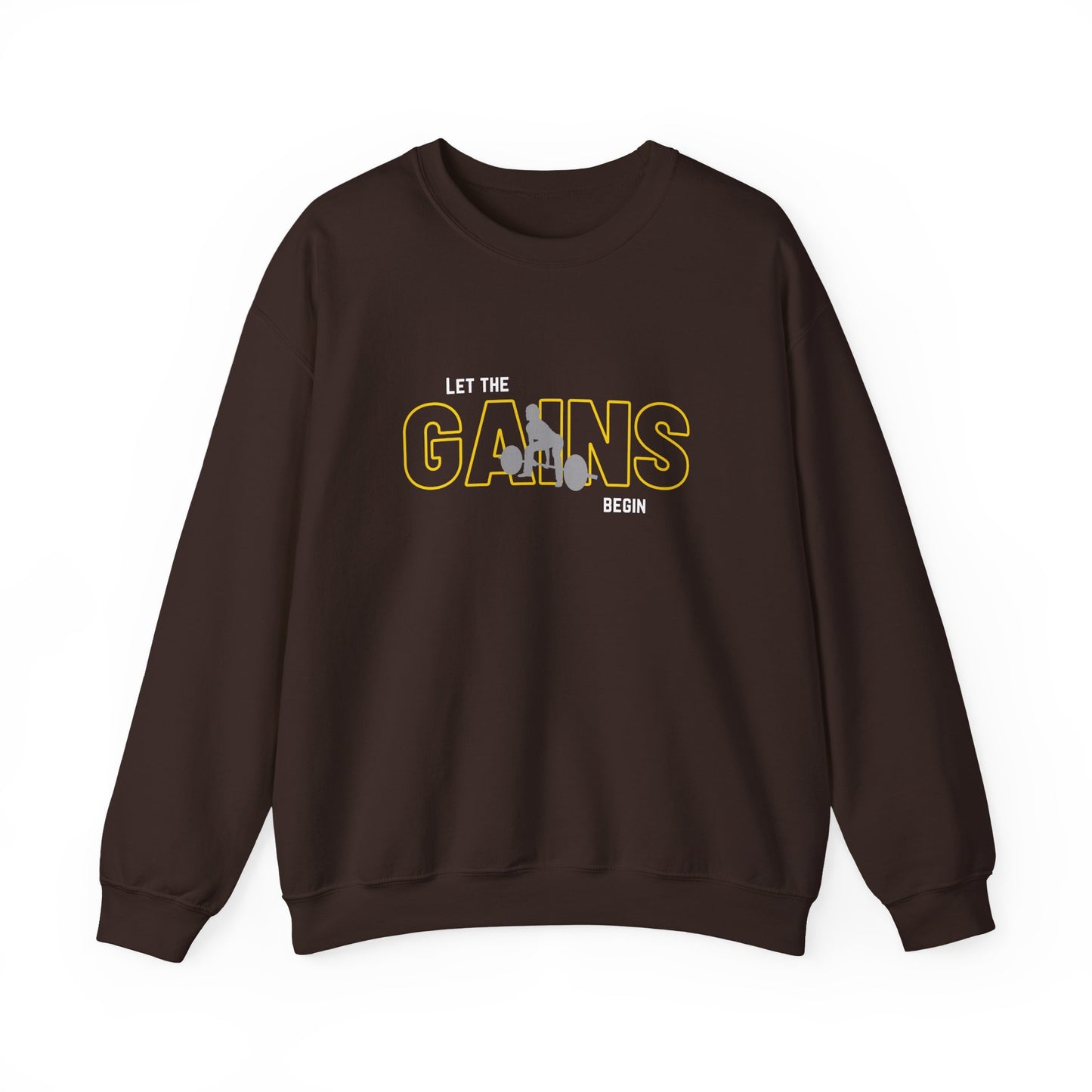 'Let The Gains Begin' Women's Crewneck