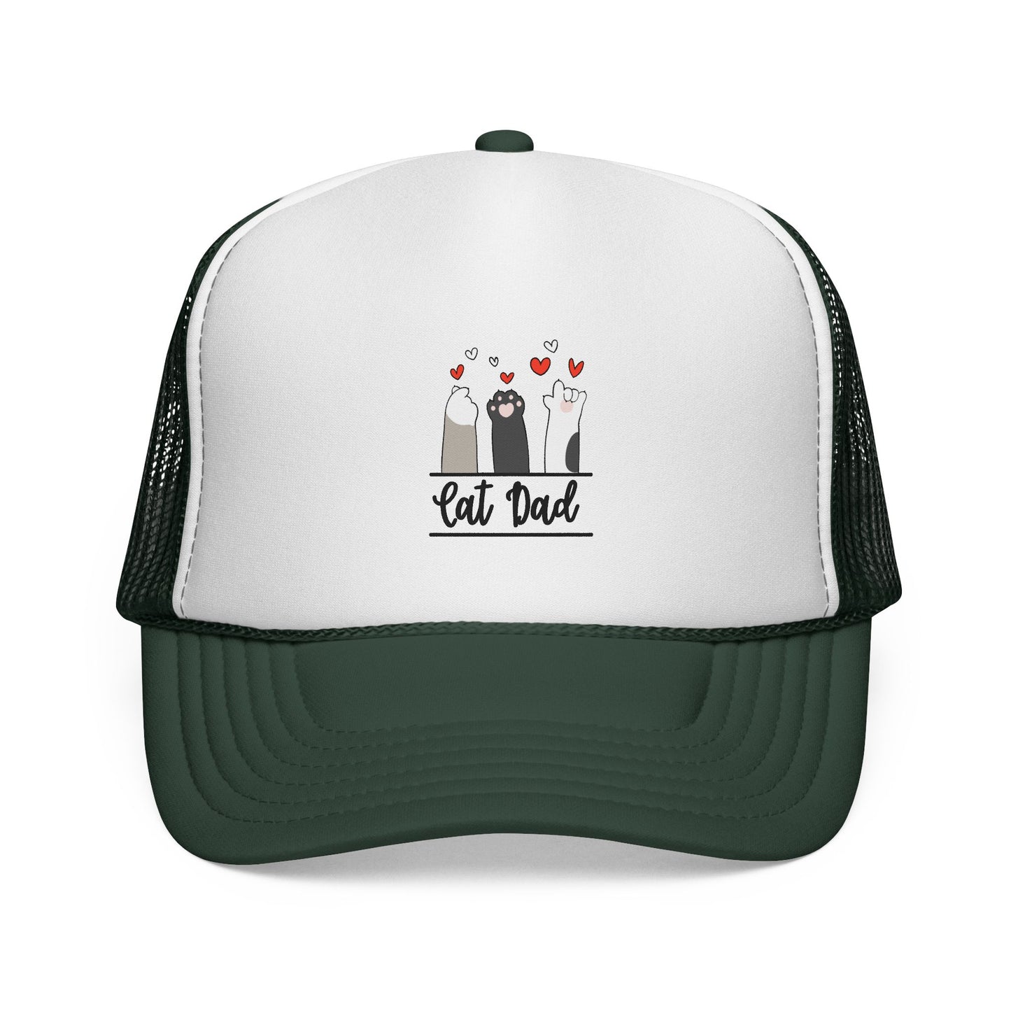 Cat Dad Trucker Hat