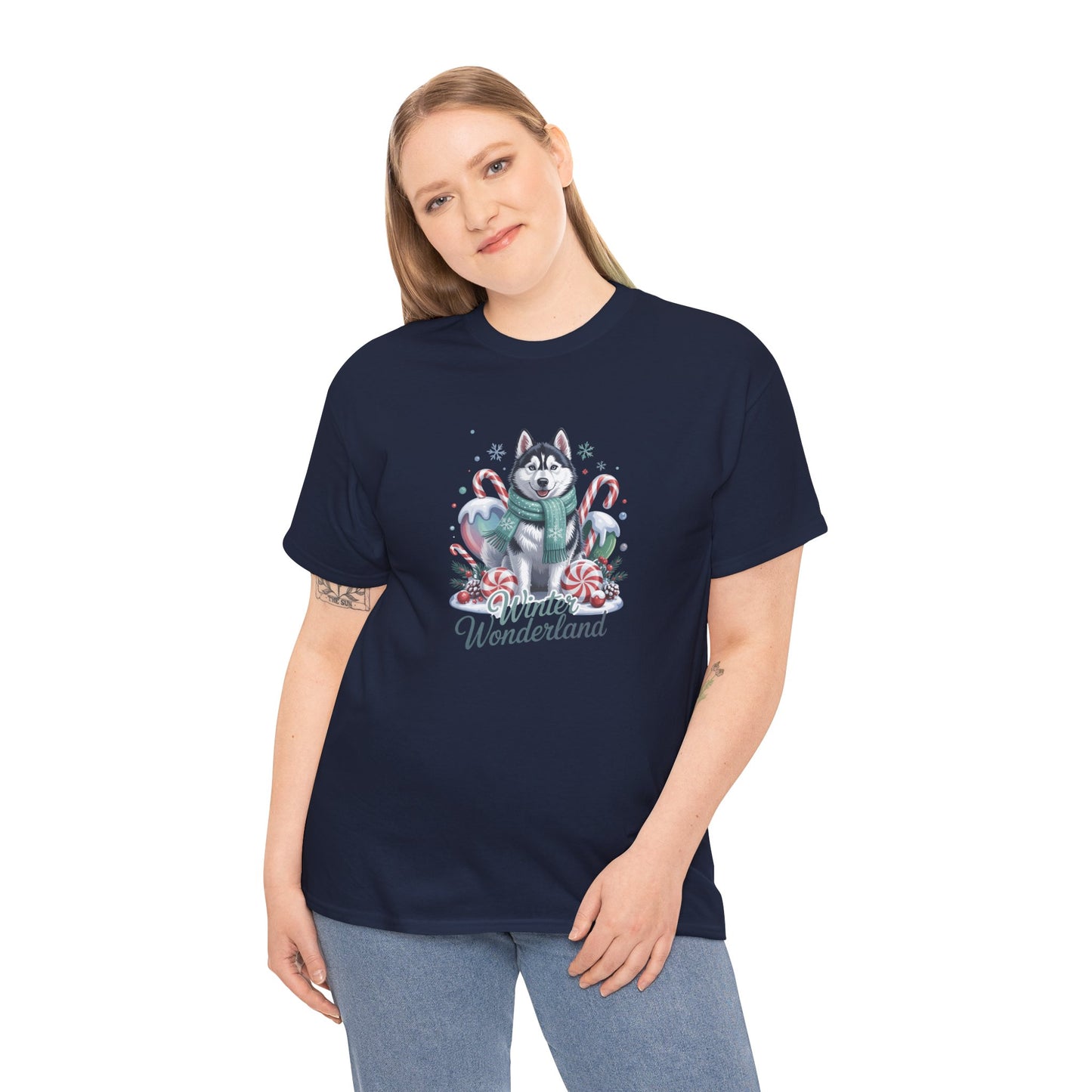 Husky Holiday Women's T-Shirt