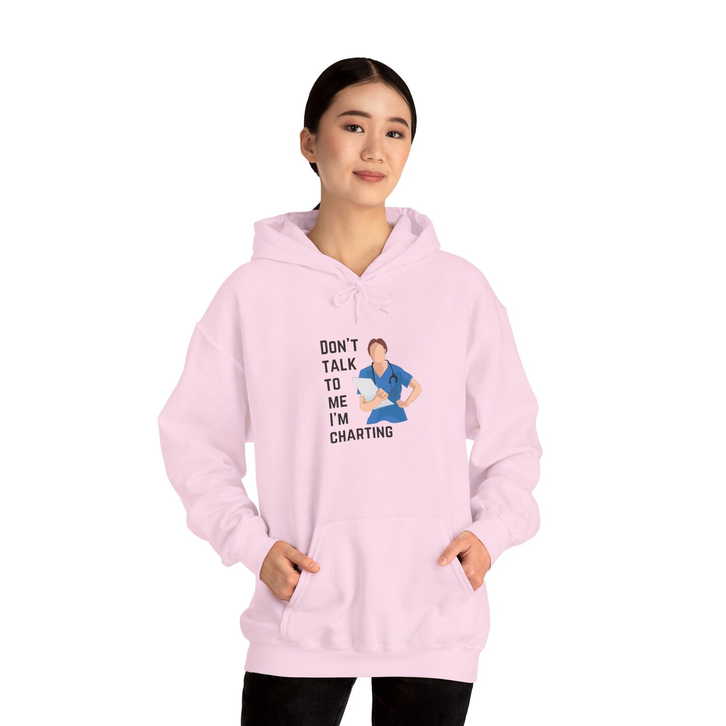 "Don't Talk to Me, I'm Charting" Women's Hoodie