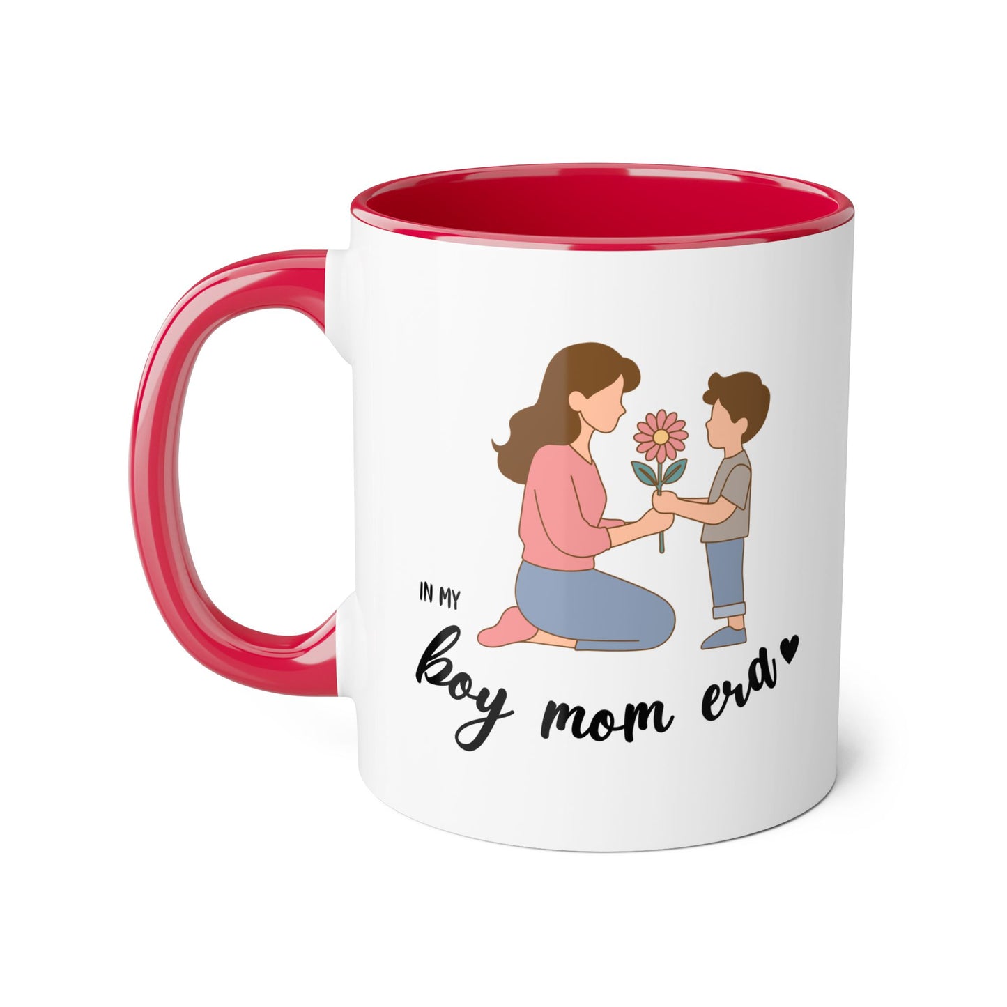 Boy Mom Era 2 Tone Mug