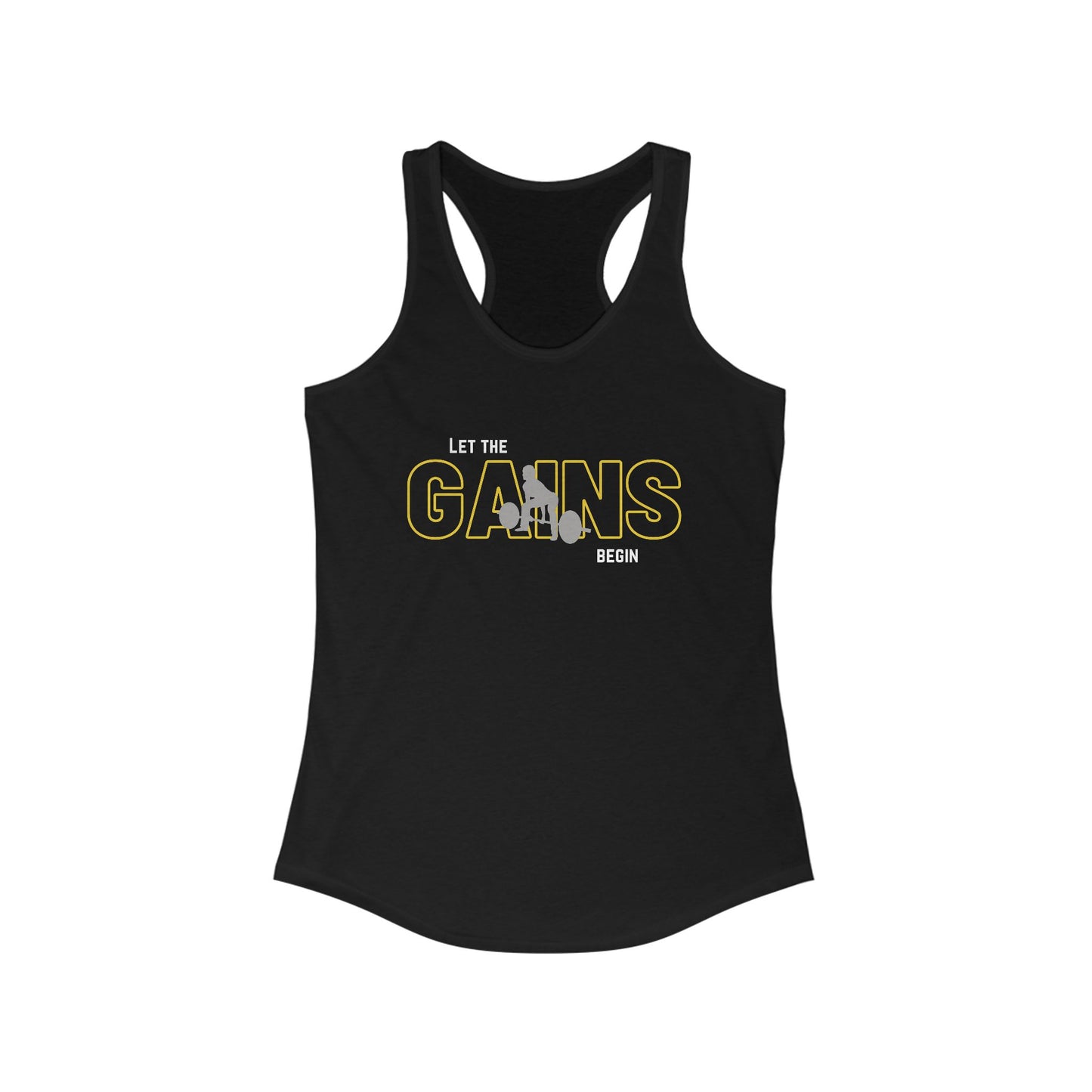 'Let the Gains Begin' Women's Tank