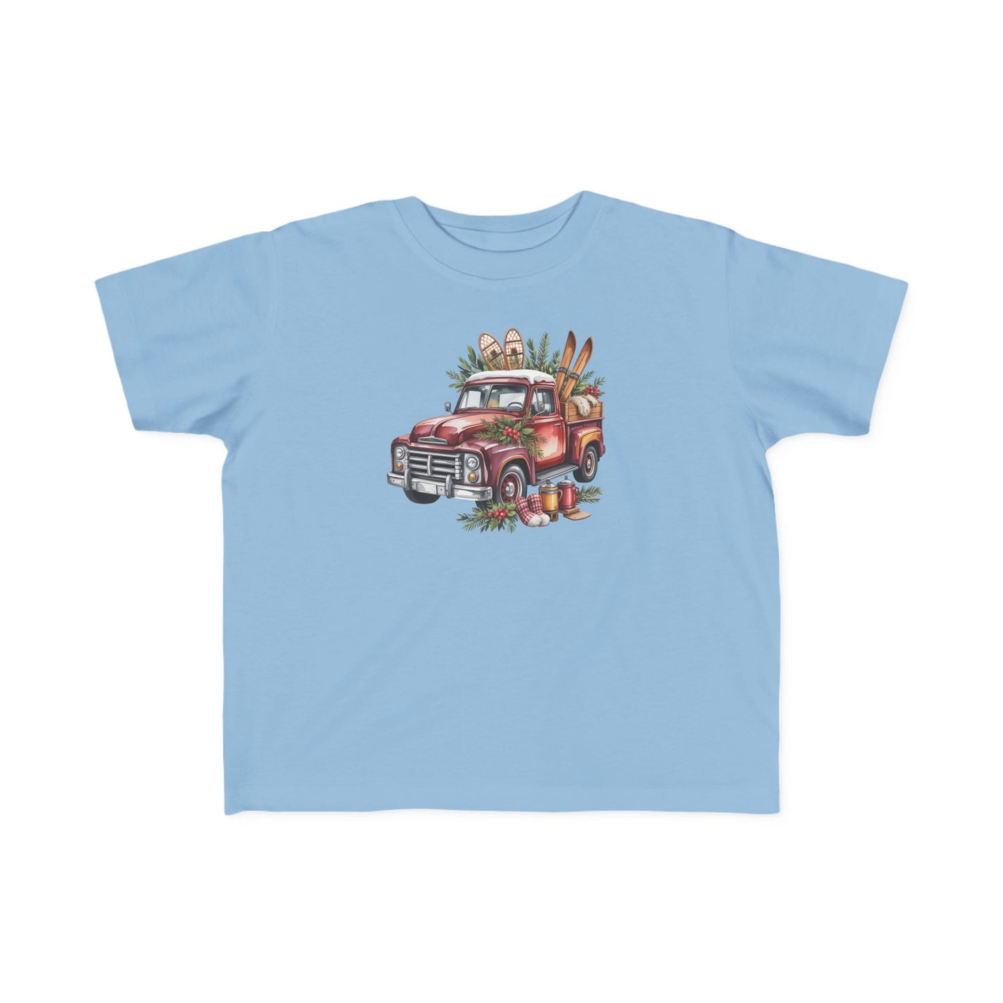 Retro Holiday Truck Toddler T-Shirt