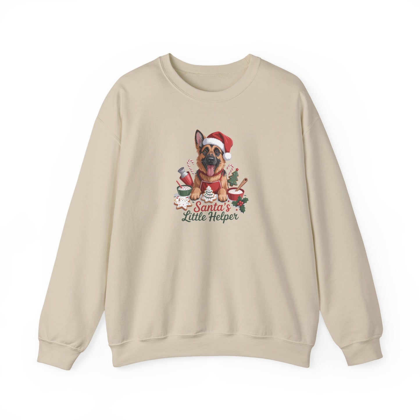 German Shepherd Holiday Women's Crewneck