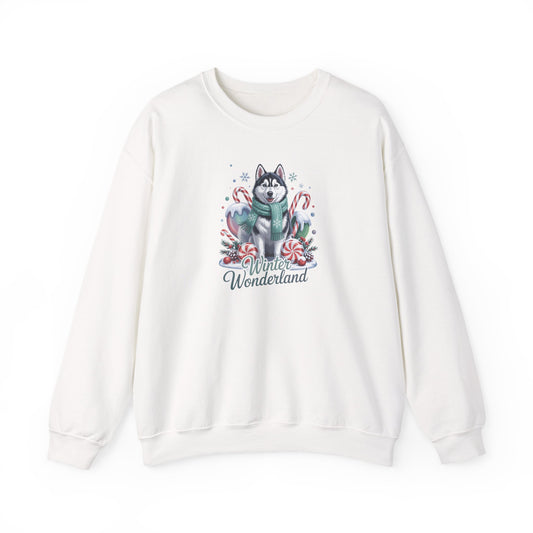 Husky Holiday Women's Crewneck