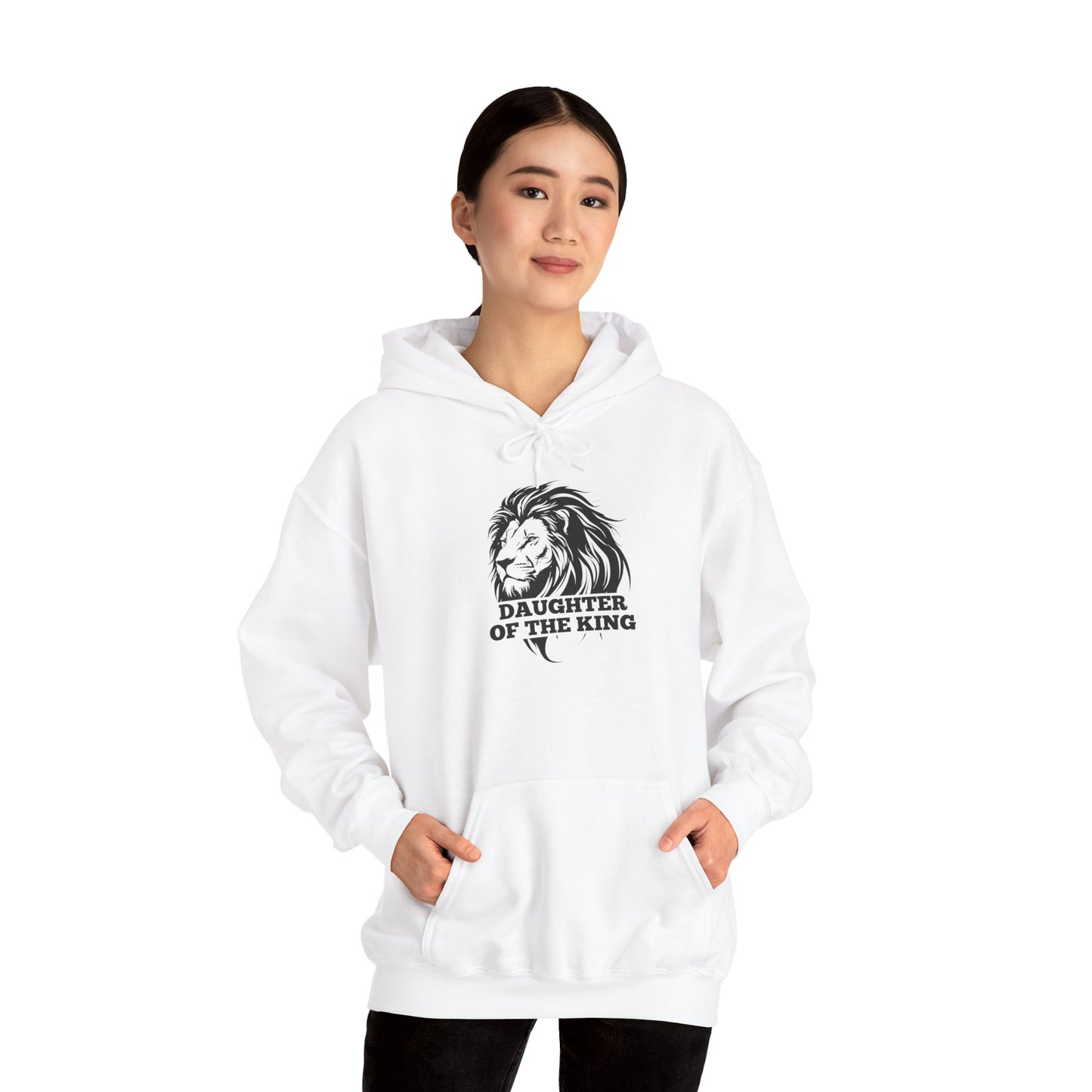 Lion - Daughter of the King - Christian Women's Hoodie