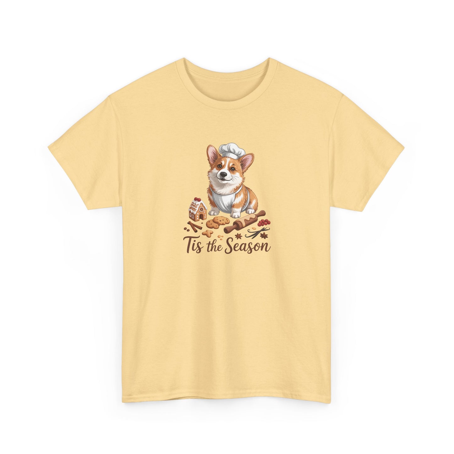 Corgi Holiday Men's T-Shirt