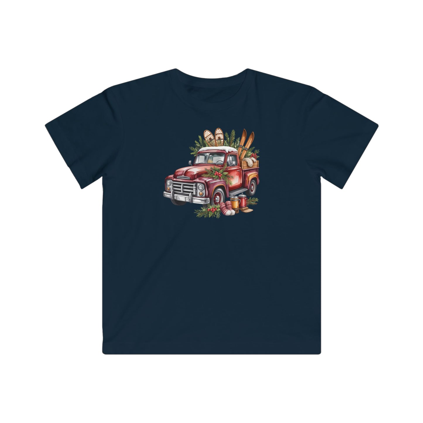 Retro Holiday Truck Kid's T-Shirt