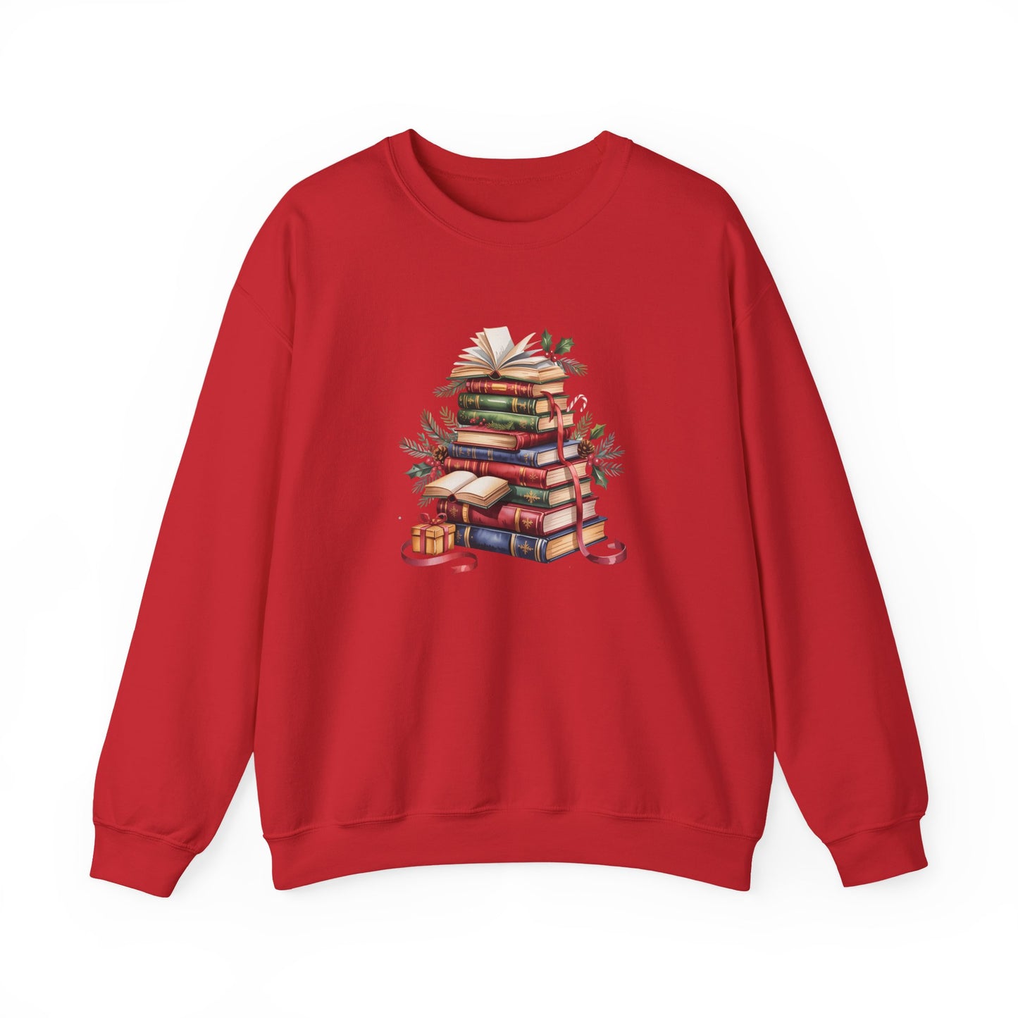 Booklover Holiday Women's Crewneck