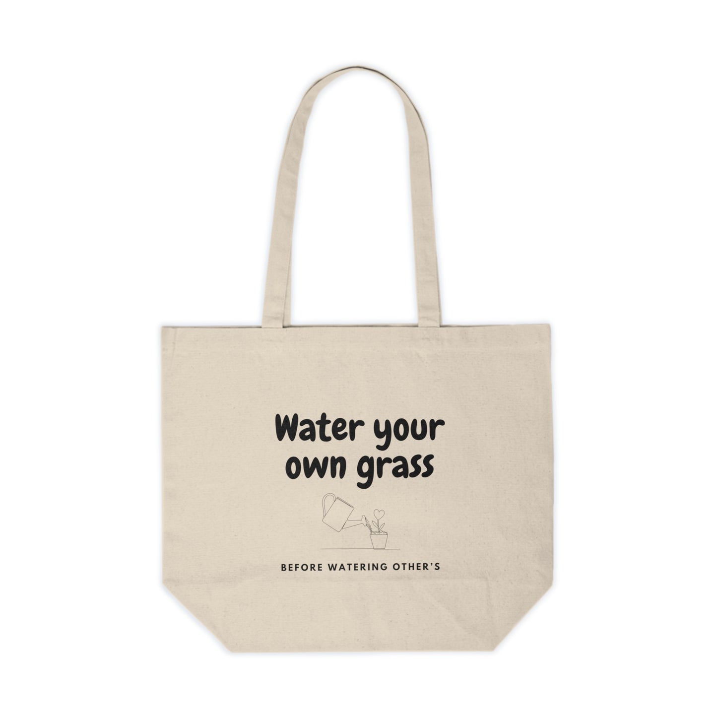 Water Your Own Grass Canvas Bag
