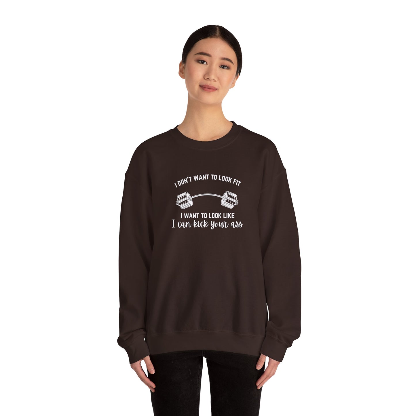 Badass Women's Gym Crewneck