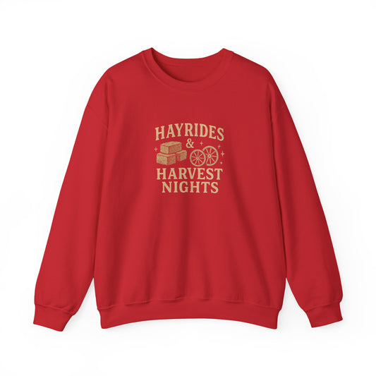 Hayrides & Harvest Nights Women's Crewneck