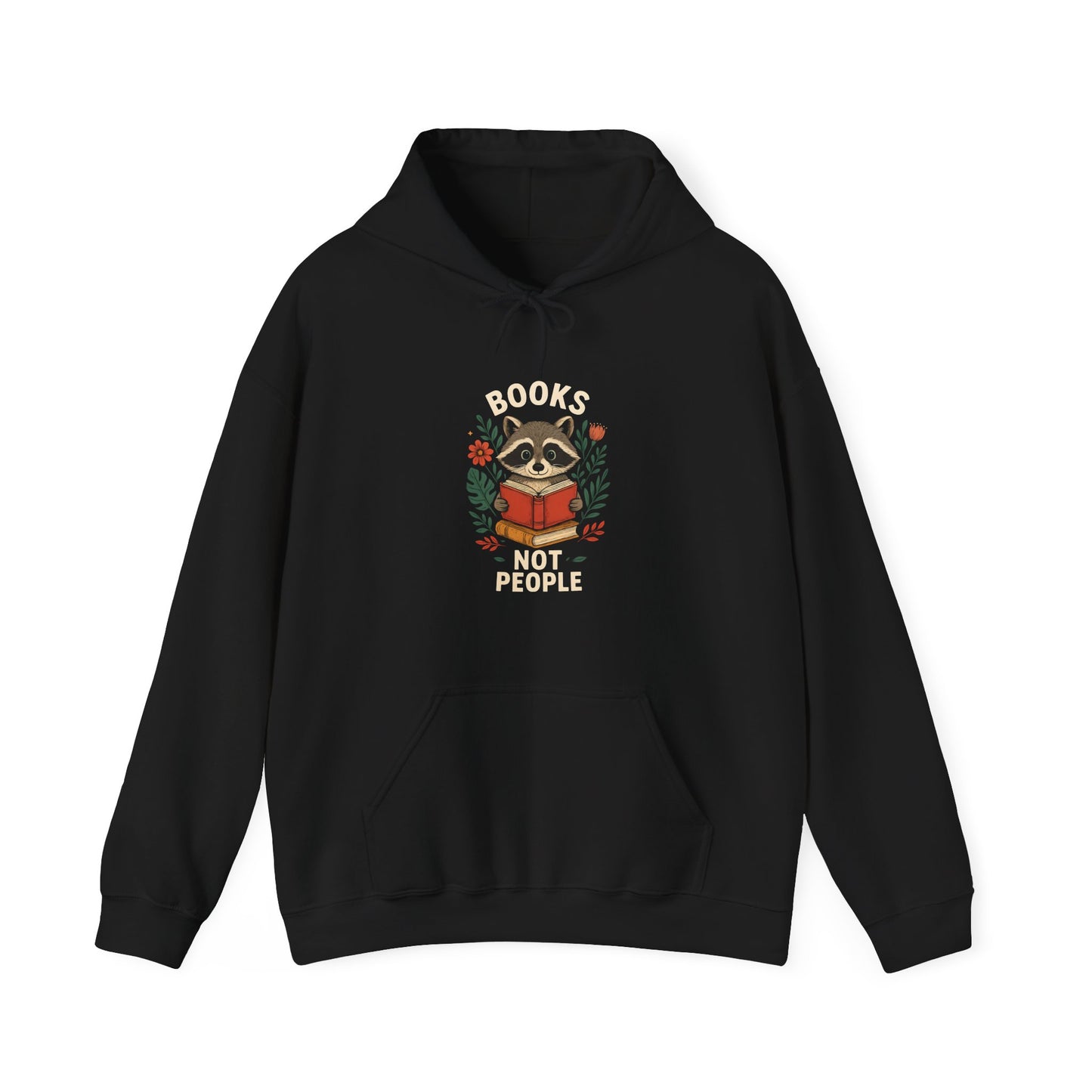 "Books Not People" Women's Hoodie