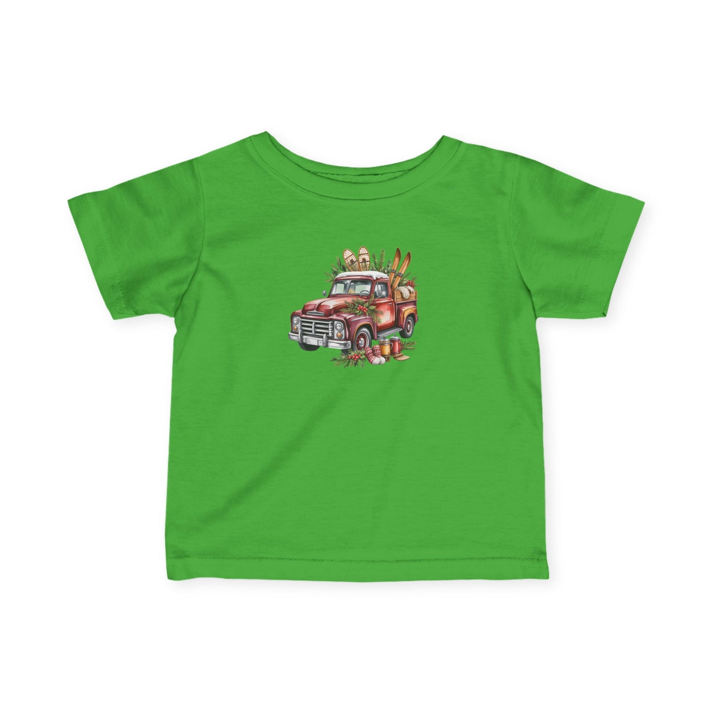 Retro Holiday Truck Infant Tee