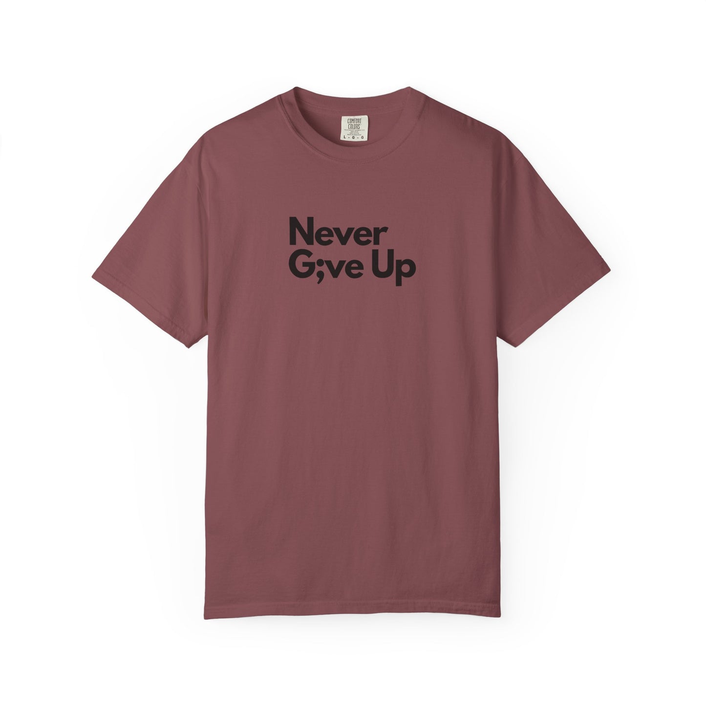Never G;ve Up Men's T-Shirt