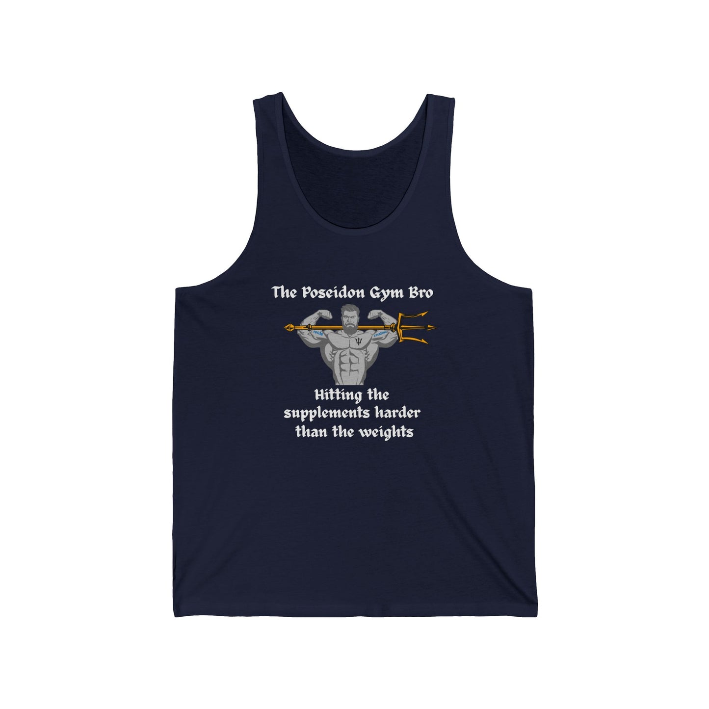 Poseidon Gym Bro Men's Tank