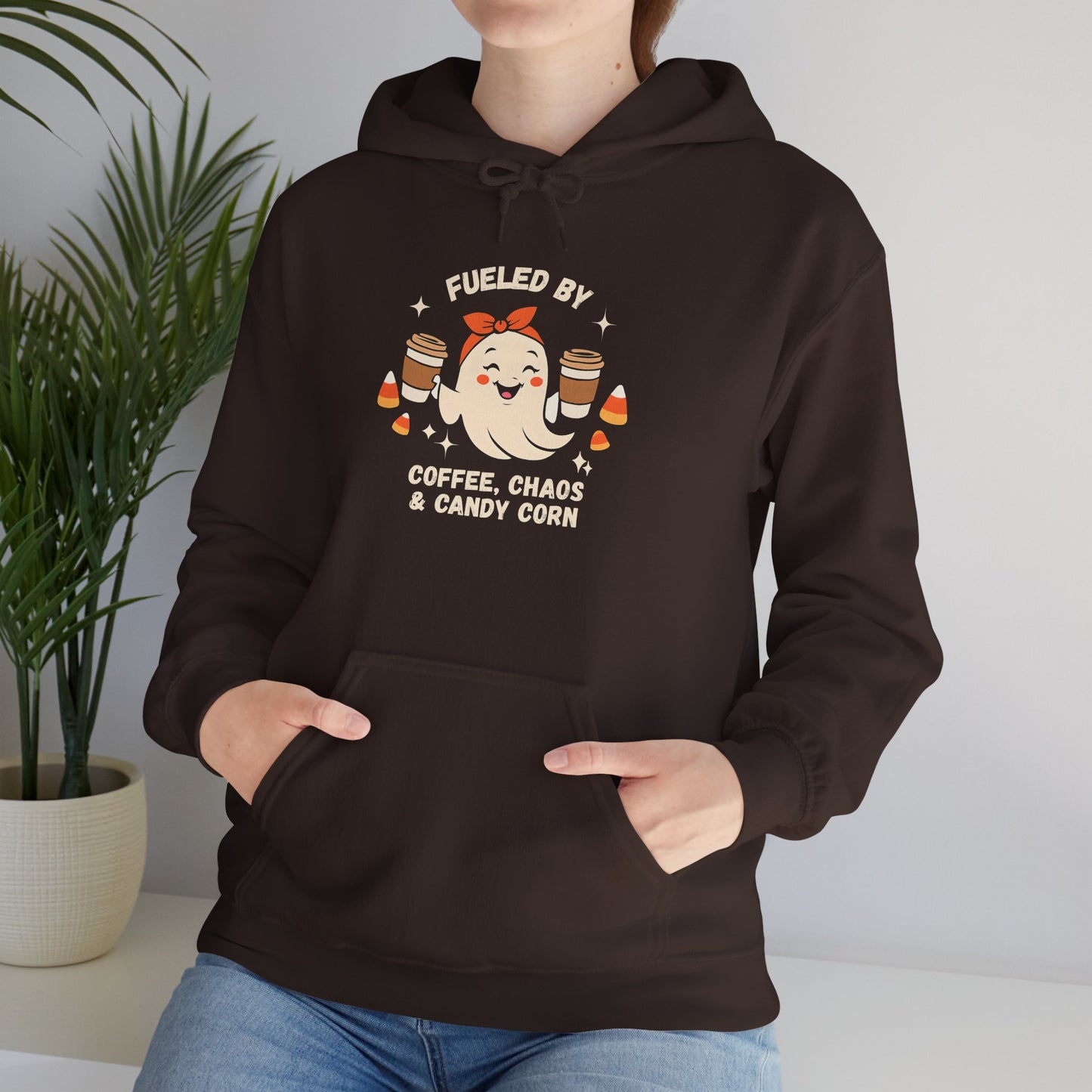 Coffee Chaos & Candy Corn Women's Hoodie