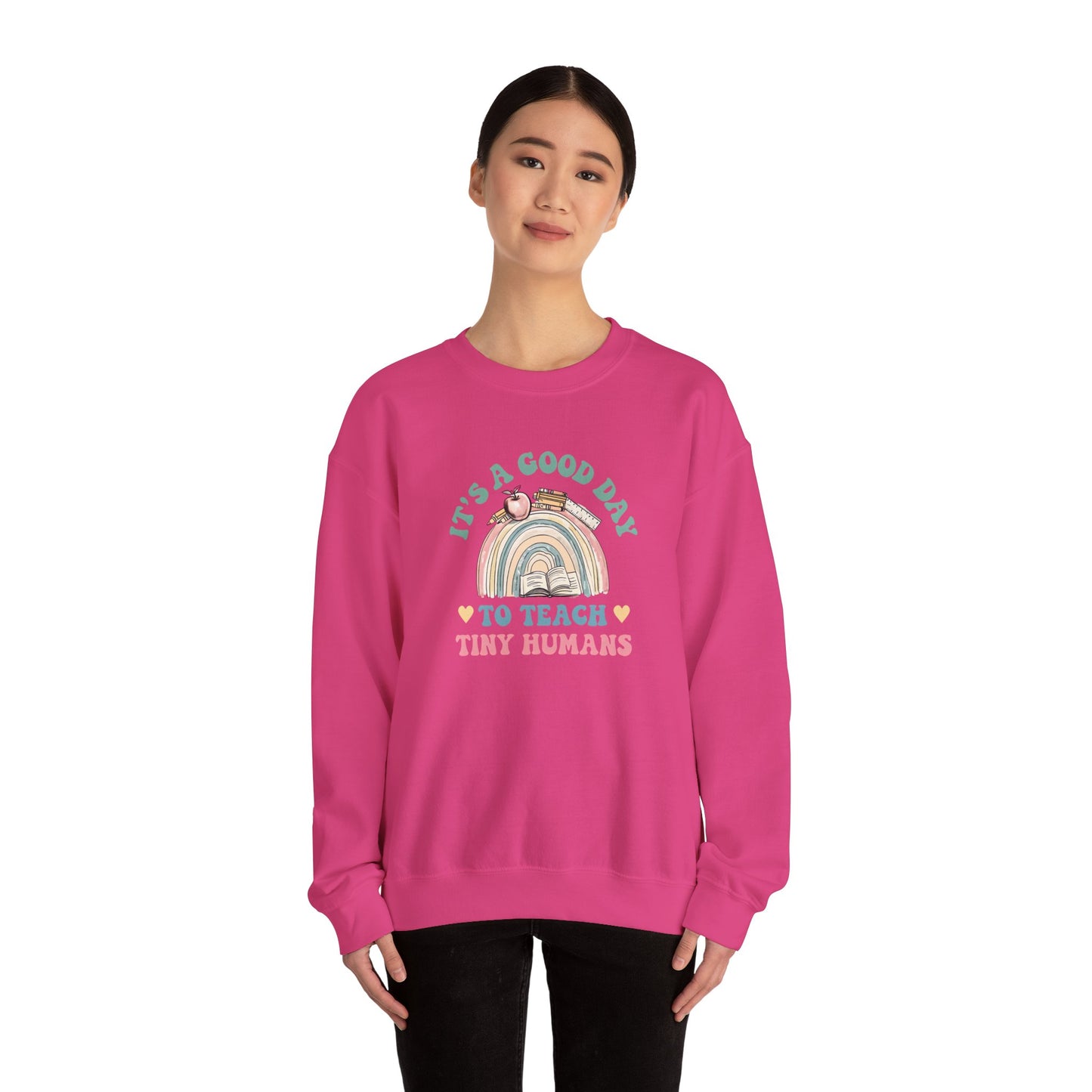"Teaching Tiny Humans" Women's Crewneck