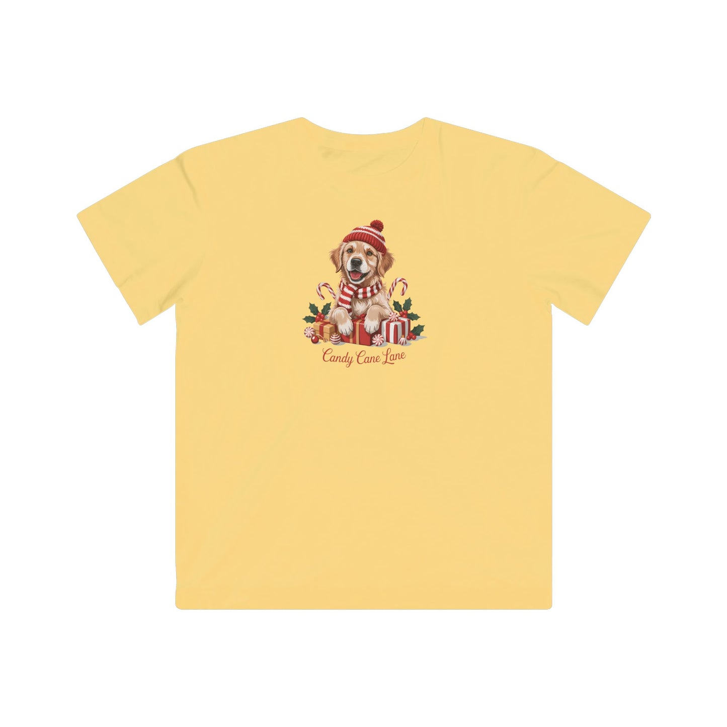 Golden Retriever Holiday Kid's T-Shirt