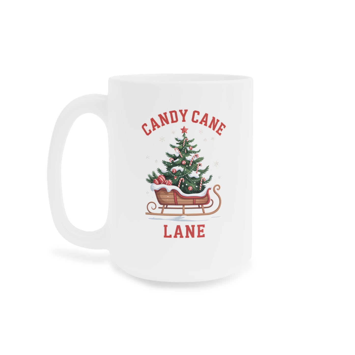 Candy Cane Lane Mug