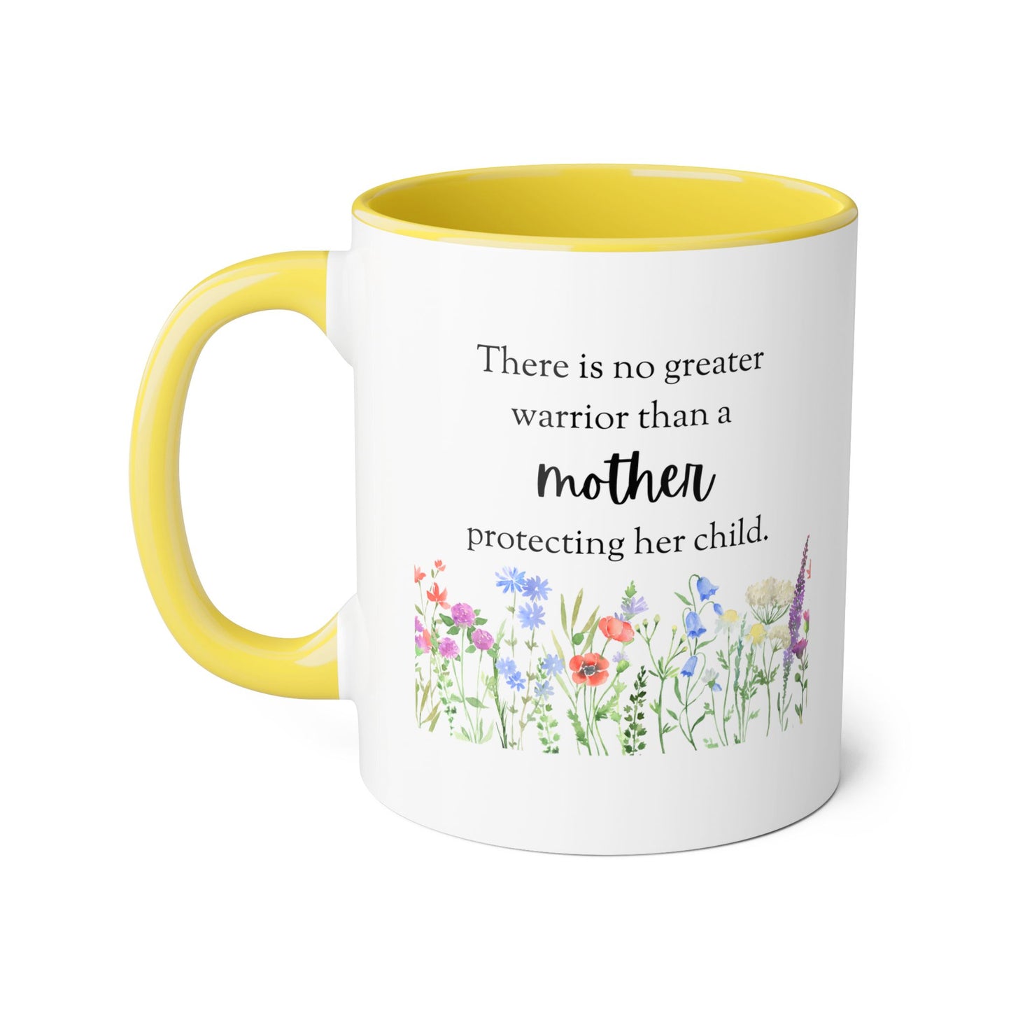 Protective Mother 2 Tone Mug