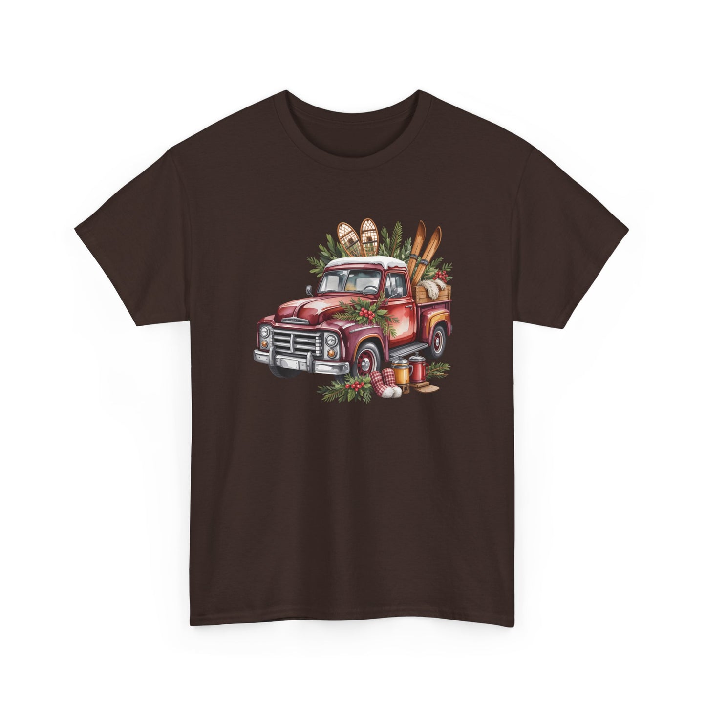 Retro Holiday Truck Men's T-Shirt