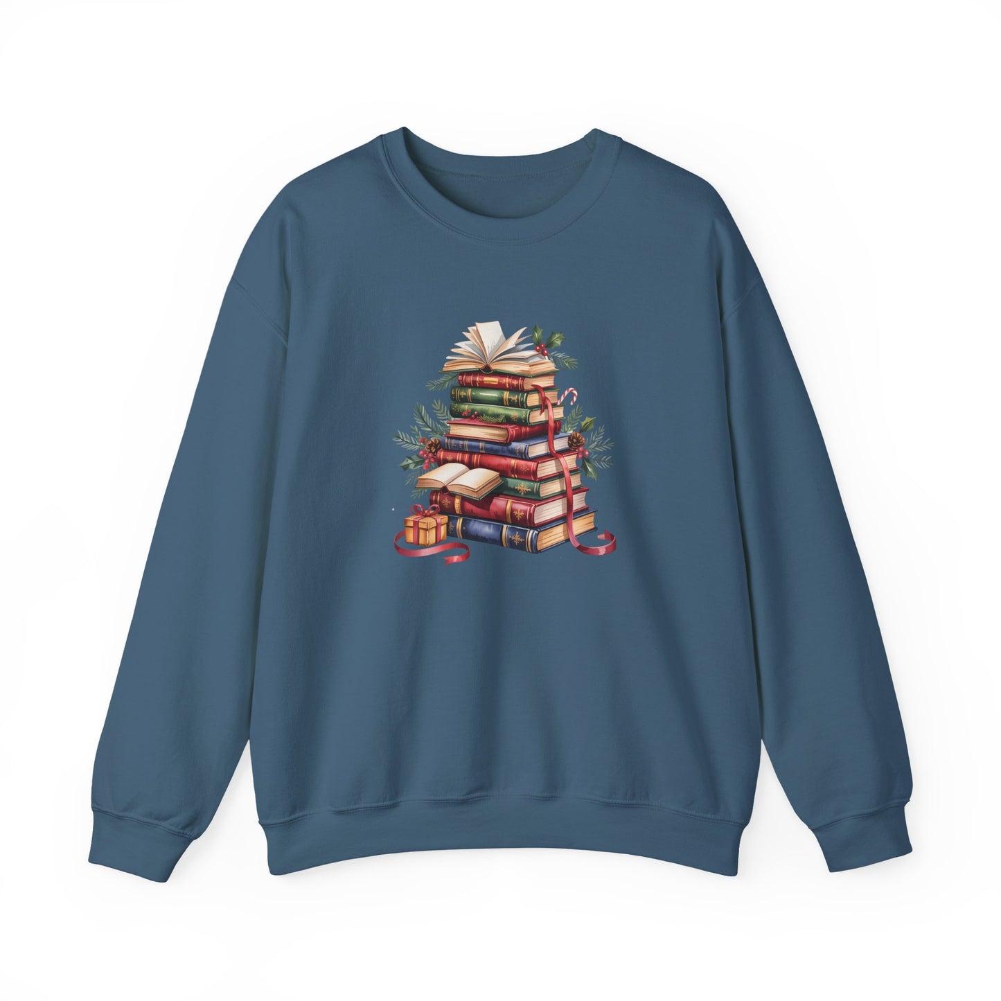 Booklover Holiday Women's Crewneck