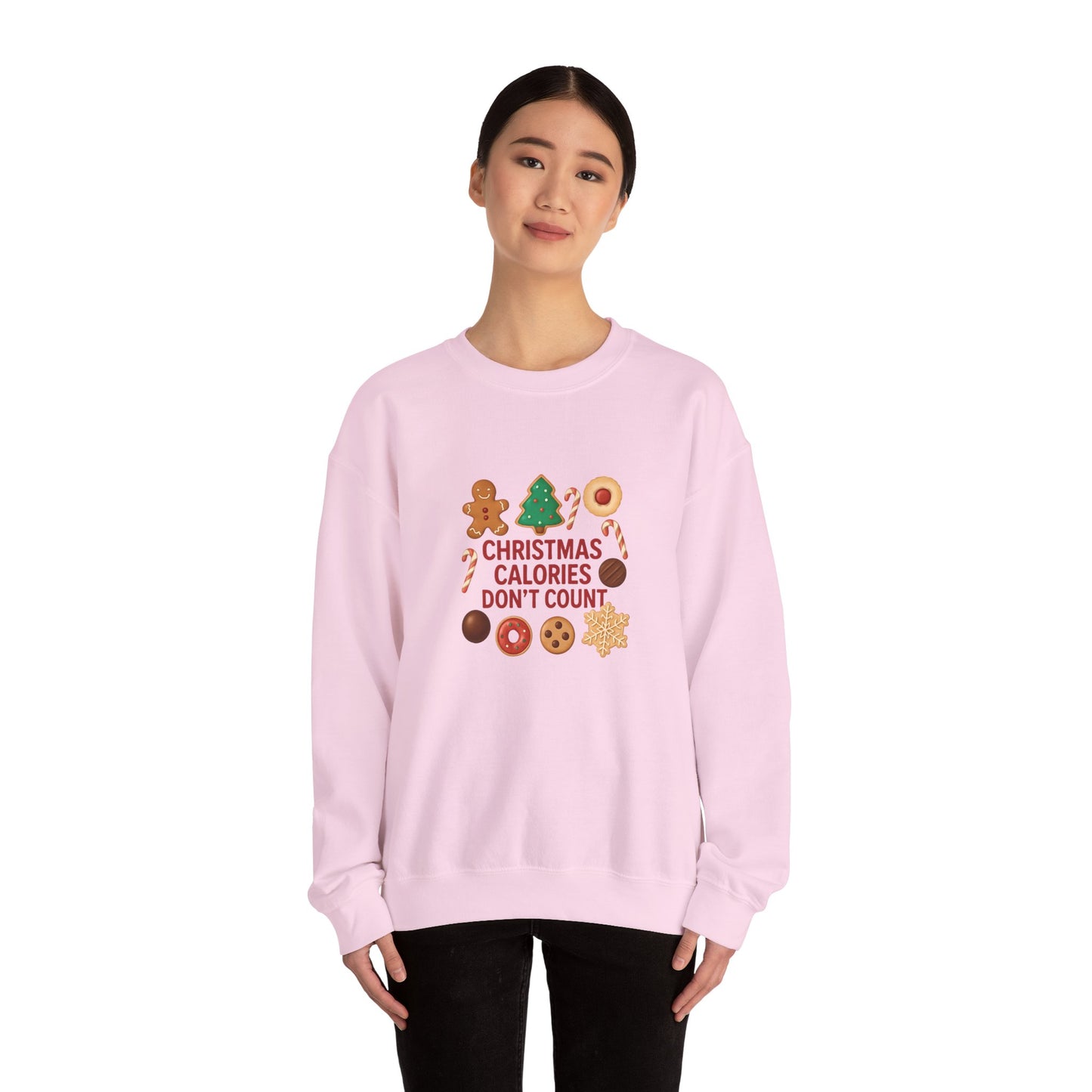 Christmas Calories Don't Count Women's Crewneck