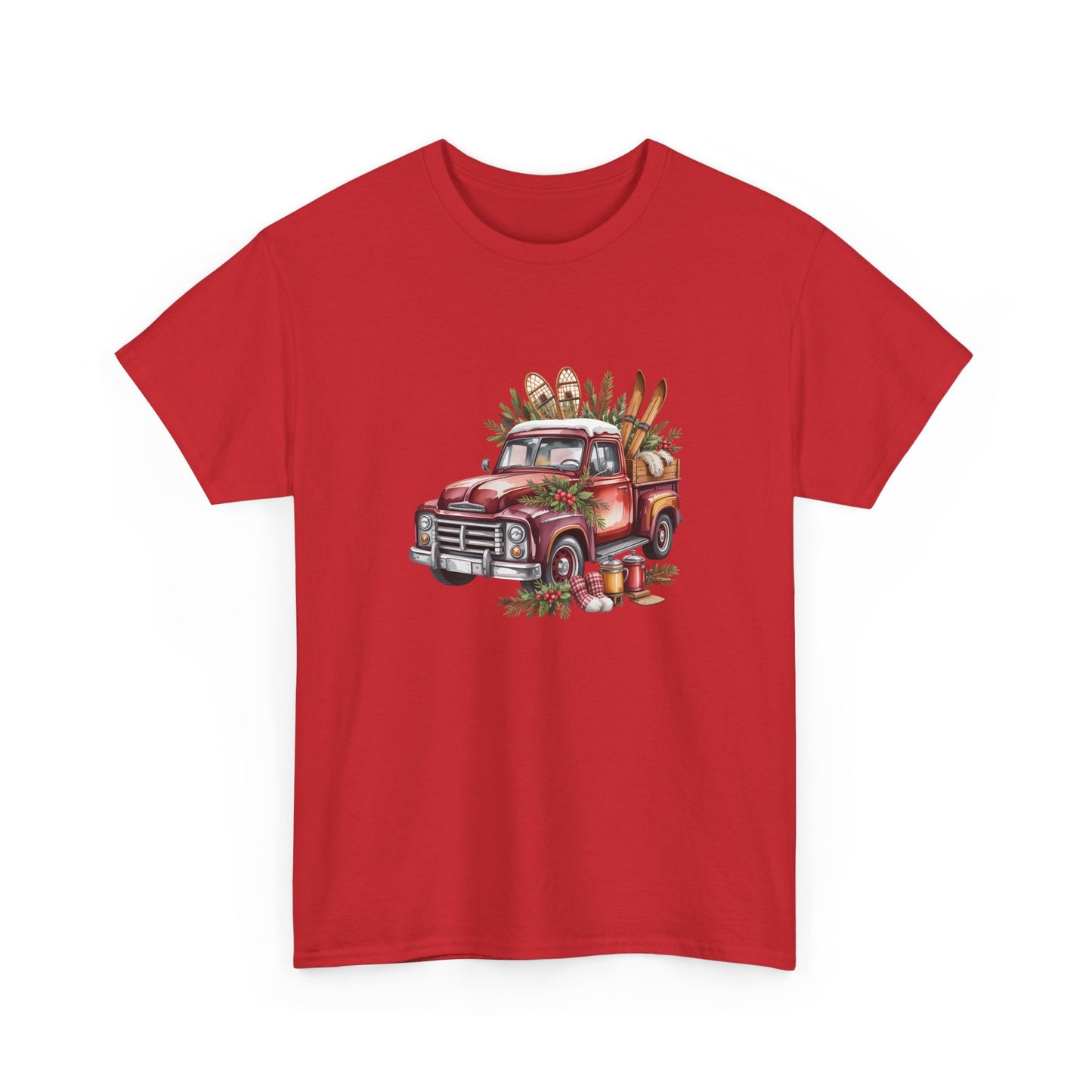 Retro Holiday Truck Women's T-Shirt