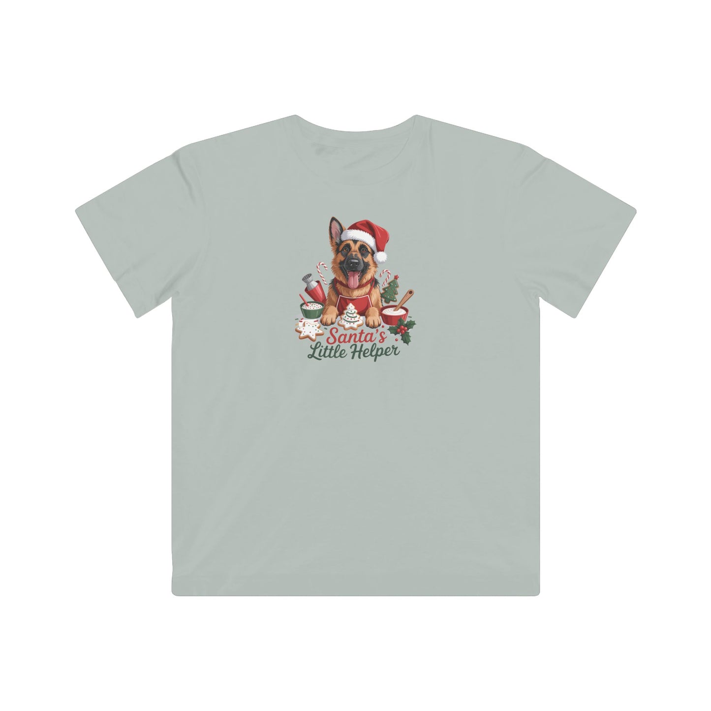 German Shepherd Holiday Kid's T-Shirt