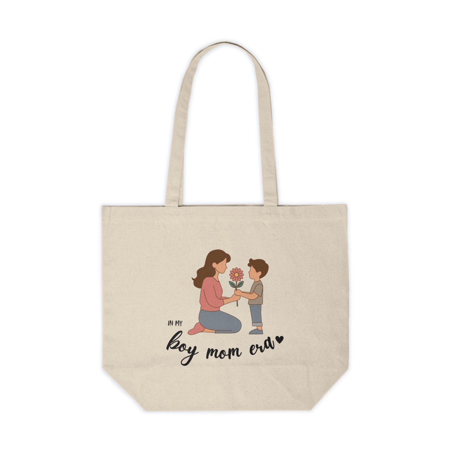 Boy Mom Era Canvas Bag