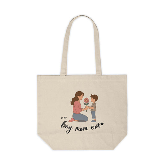 Boy Mom Era Canvas Bag