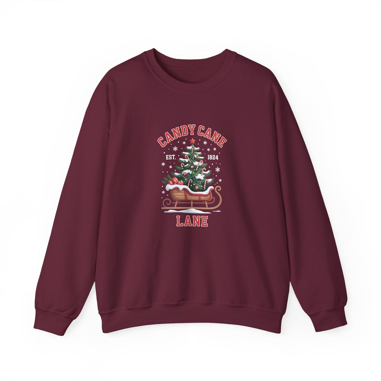 Candy Cane Lane Women's Crewneck
