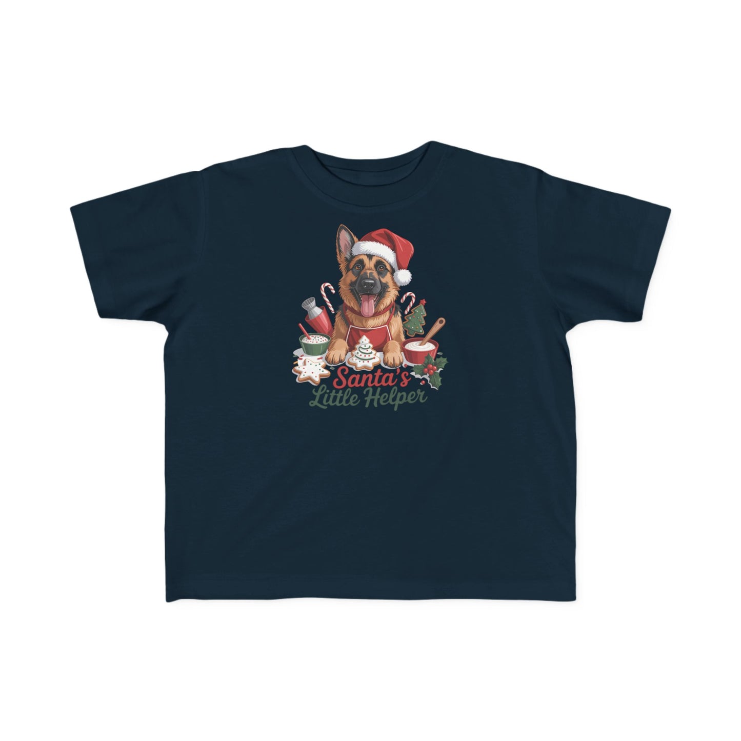 German Shepherd Holiday Toddler T-Shirt