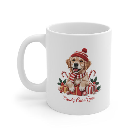 Golden Retriever Holiday Mug