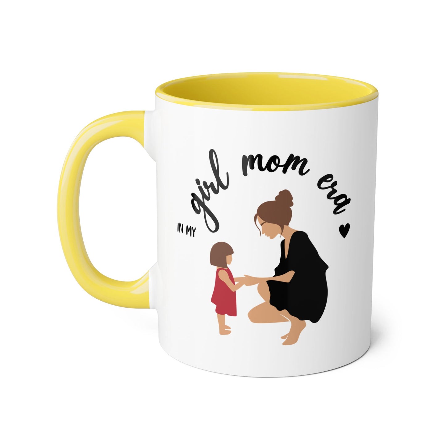 Girl Mom Era 2 Tone Mug